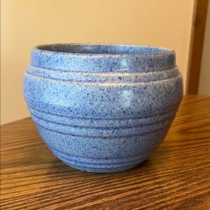 Blue Speckled Ceramic Bowl